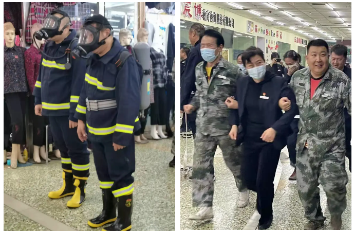 居安思危，防患未“燃”——全网担保网商业开展消防应急逃生演练(图3)