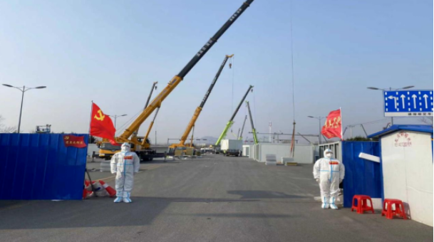 防疫接力，勇战疫情——全网担保网、温泉集团全力保障健康驿站项目建设